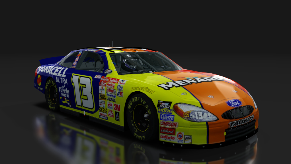 2000 NASCAR Ford Taurus, skin 13_duracell