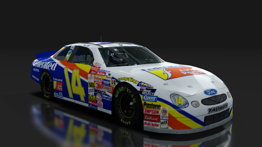 2000 NASCAR Ford Taurus, skin 14_federated