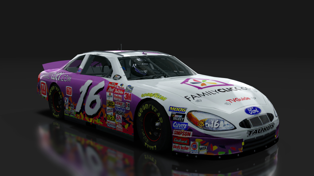 2000 NASCAR Ford Taurus, skin 16_family_clik