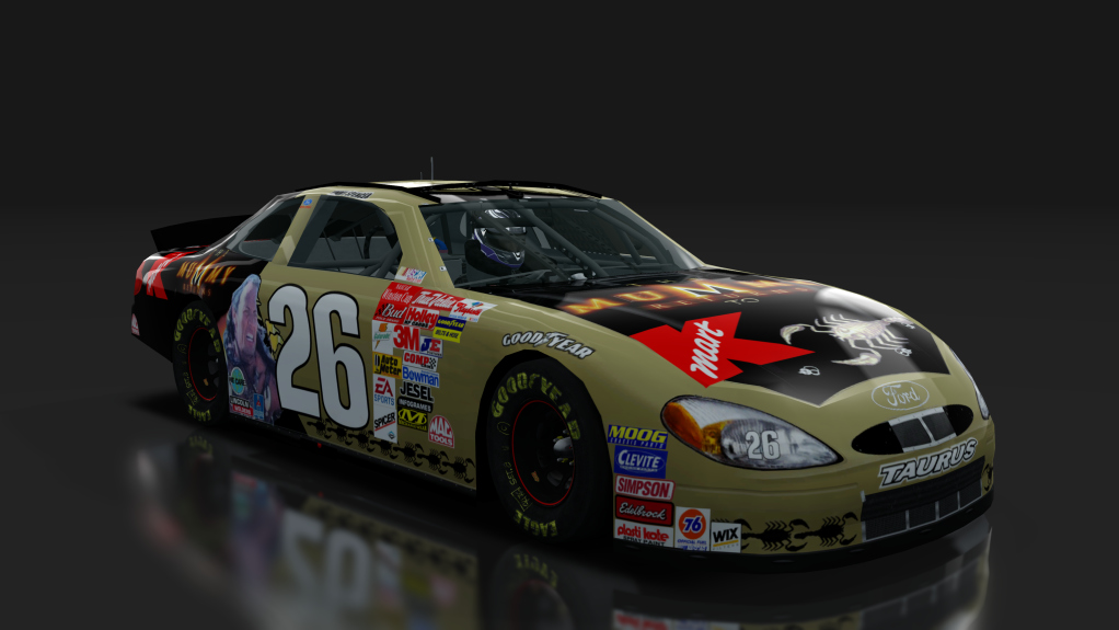 2000 NASCAR Ford Taurus, skin 26_mummy