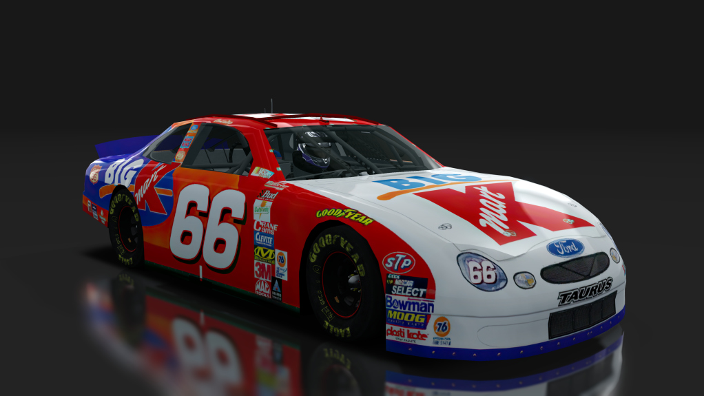 2000 NASCAR Ford Taurus, skin 66_k_mart