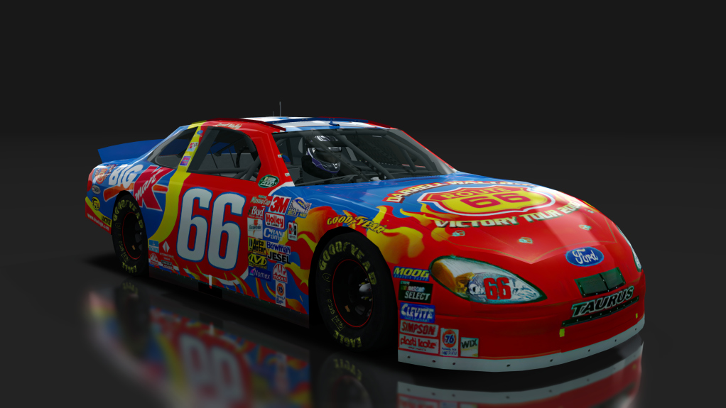 2000 NASCAR Ford Taurus, skin 66_victory_tour