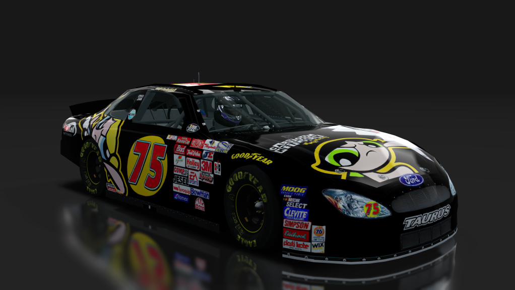 2000 NASCAR Ford Taurus, skin 75_cartoon_network