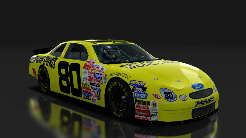 2000 NASCAR Ford Taurus, skin 80_woodpecker_sports