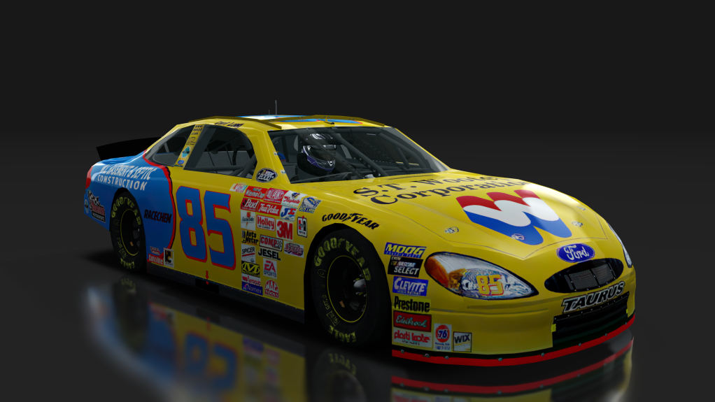 2000 NASCAR Ford Taurus, skin 85_wooten_corp