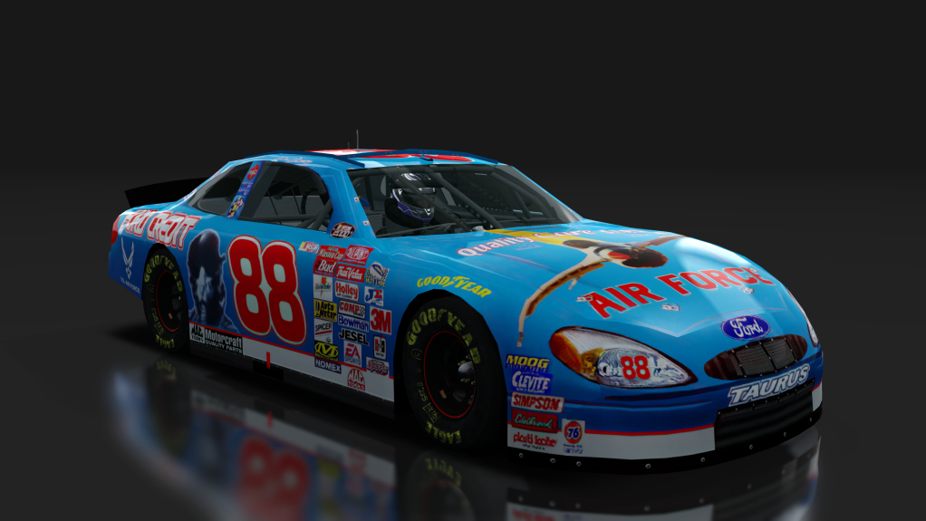 2000 NASCAR Ford Taurus, skin 88_air_force