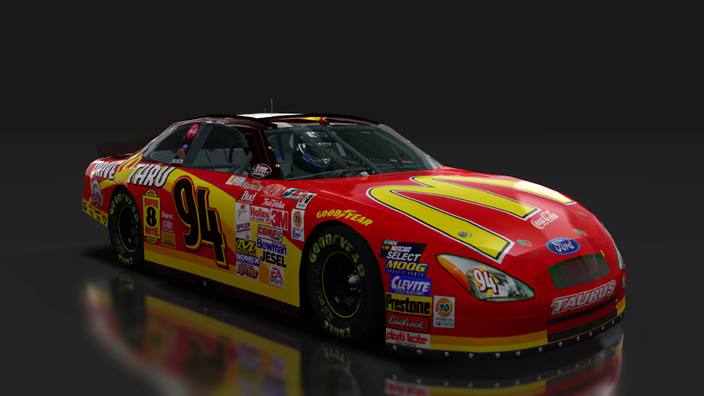 2000 NASCAR Ford Taurus, skin 94_mcdonalds