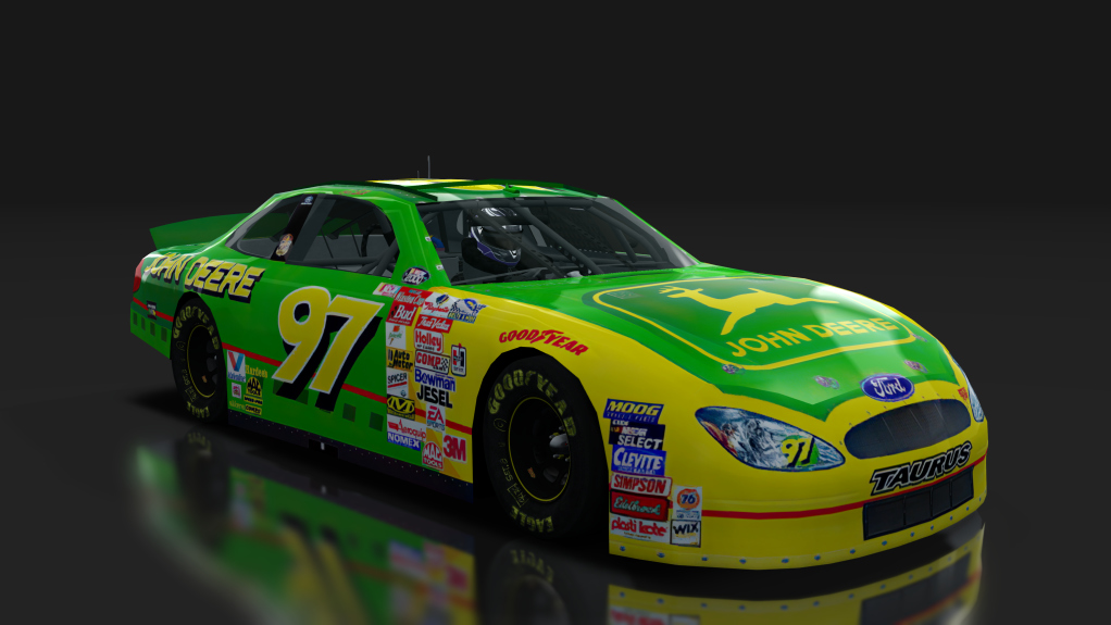 2000 NASCAR Ford Taurus, skin 97_john_deere