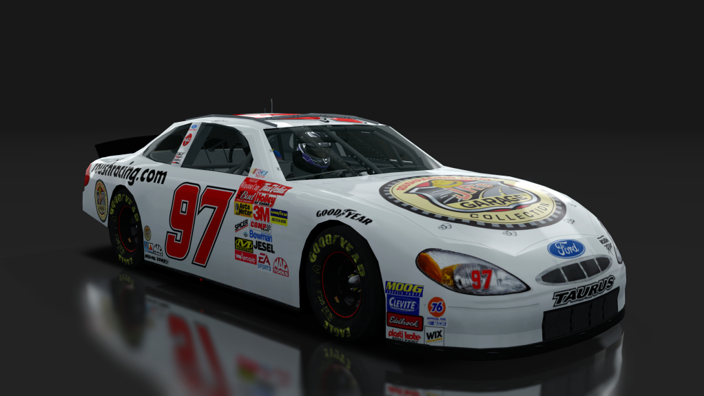 2000 NASCAR Ford Taurus, skin 97_jrs_garage