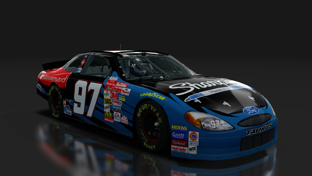 2000 NASCAR Ford Taurus, skin 97_sharpie