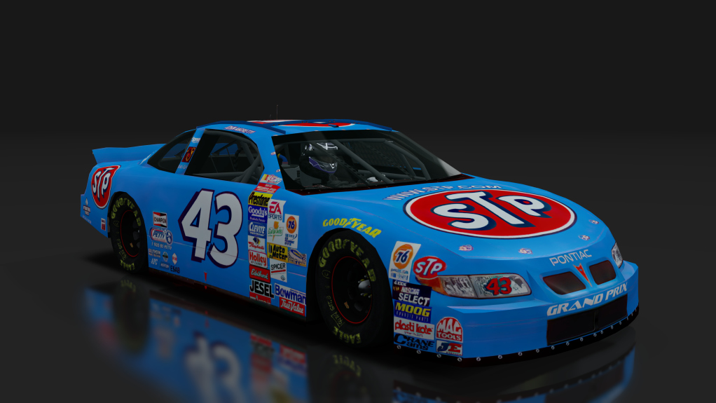 2000 NASCAR Grand Prix, skin 43_STP_Blue