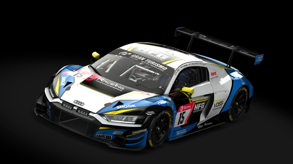 Audi R8 LMS EVO, skin RaceIng_powered by HFG_15