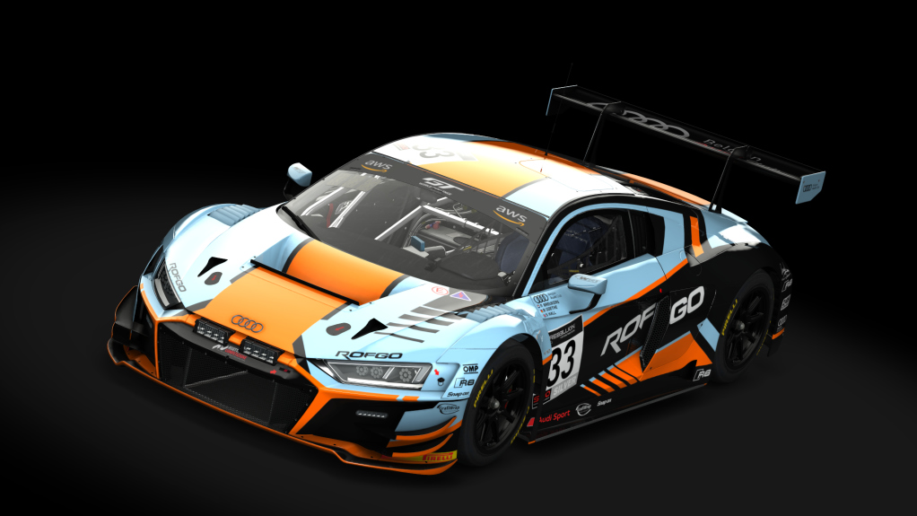 Audi R8 LMS EVO, skin WRT_33_2020