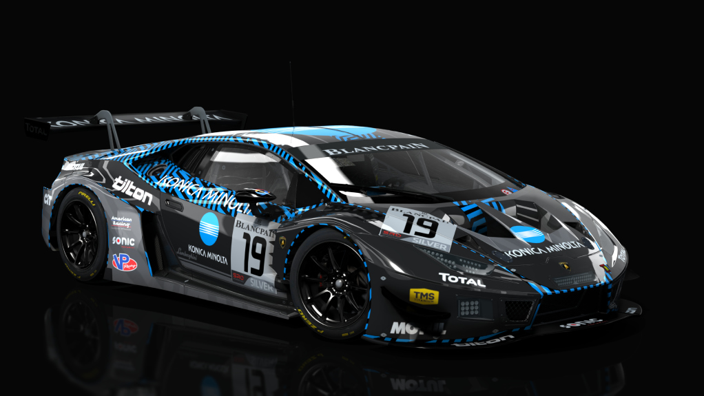 Lamborghini Huracan GT3 EVO, skin Konica_Minolta_Racing