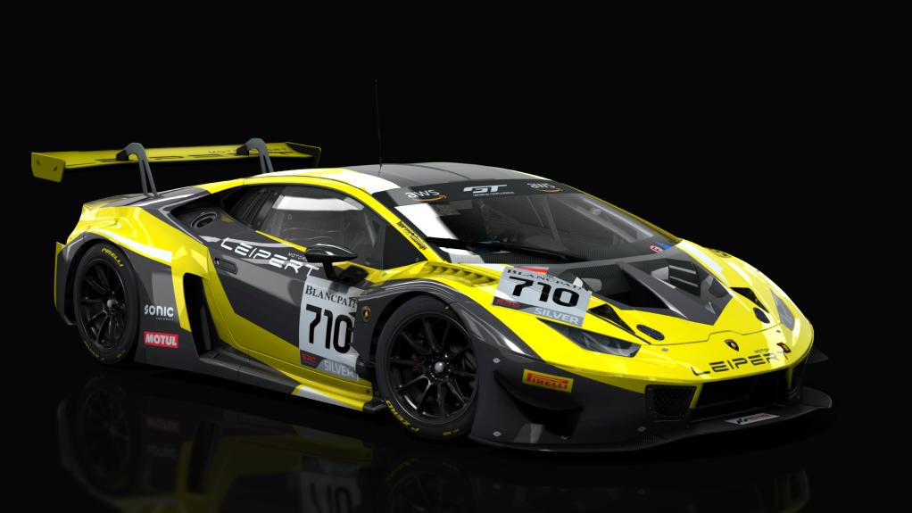 Lamborghini Huracan GT3 EVO Sprint Spec, skin Leipert Motorsport #710 SILVER