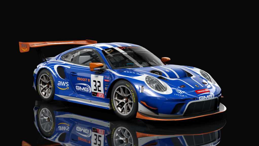 Porsche 911 GT3 R 2019 (991.2) Sprint, skin GMC_Racing_GTA_2020