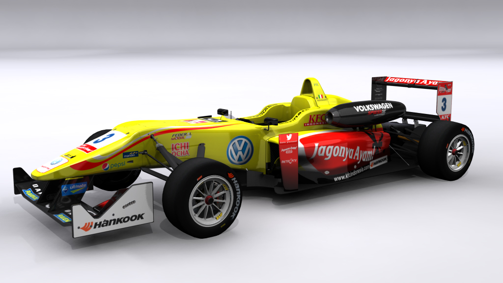 Dallara F312, skin F3EU_Giovinazzi