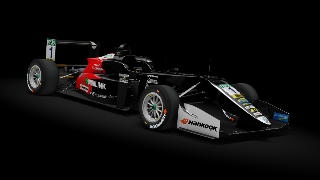 Dallara F317, skin F3_EU_Eriksson