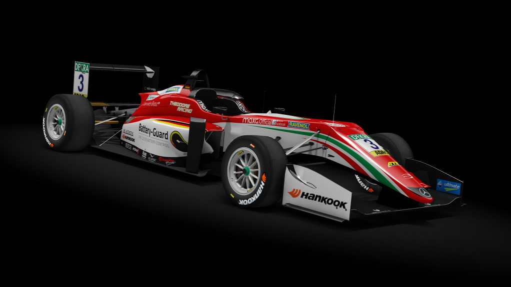 Dallara F317, skin F3_EU_Gunther