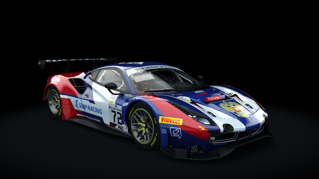 Ferrari 488 GT3 ACC, skin 4_SMP Racing