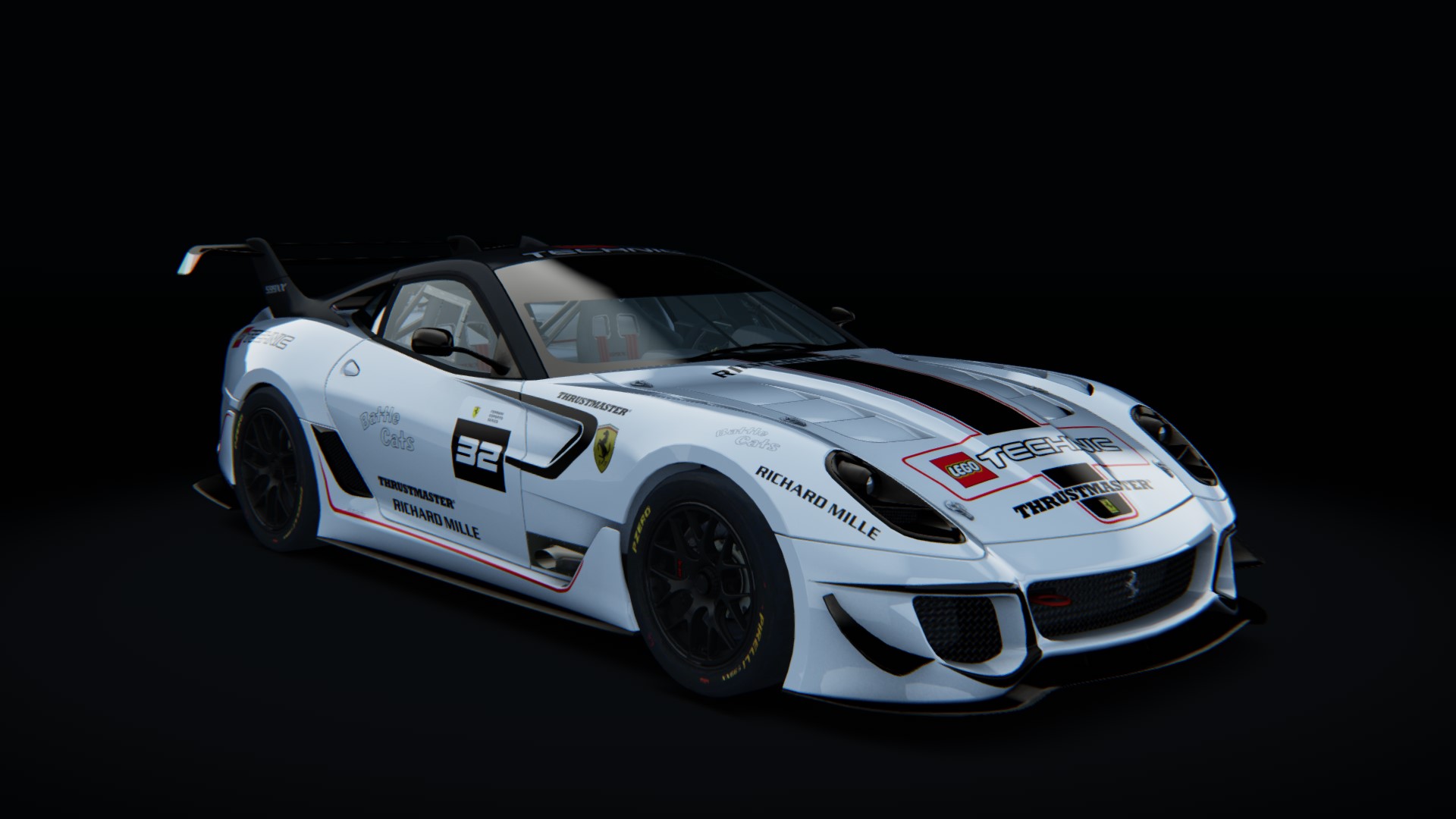 Ferrari 599XX EVO, skin fes_2021_32_white