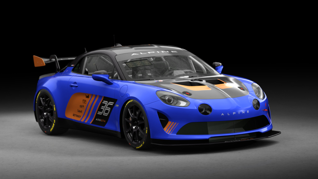 Alpine A110 GT4, skin rm_alpine_36