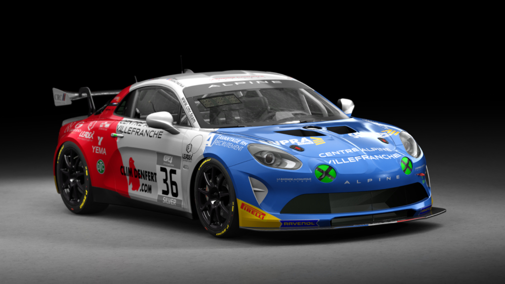 Alpine A110 GT4, skin rm_gt4_european_series_2019_cmr_36