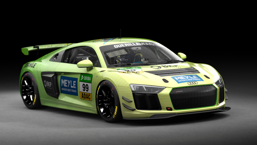 Audi R8 LMS GT4, skin t3