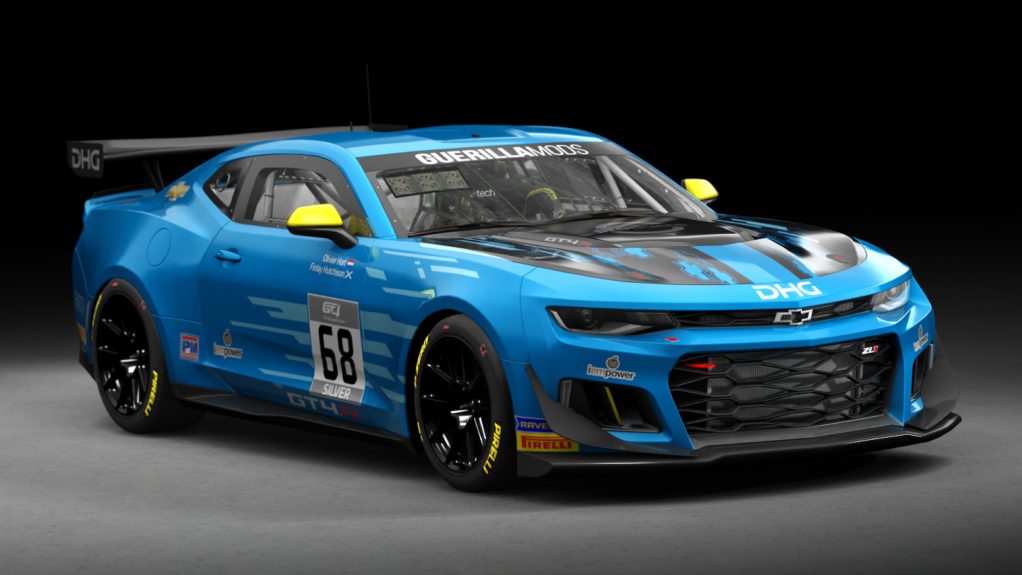 Chevrolet Camaro GT4.R, skin rm_gt4_european_series_2019_v8_racing_68