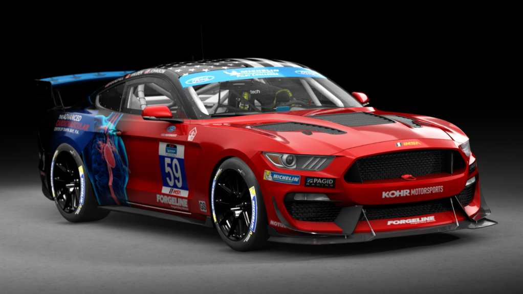 Ford Mustang GT4, skin 59_kohr_motorsport