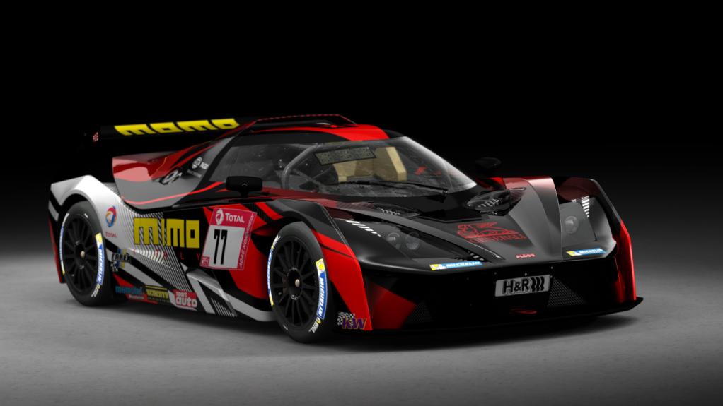 KTM X-BOW GT4, skin gt4_n24h_momo_racing_77