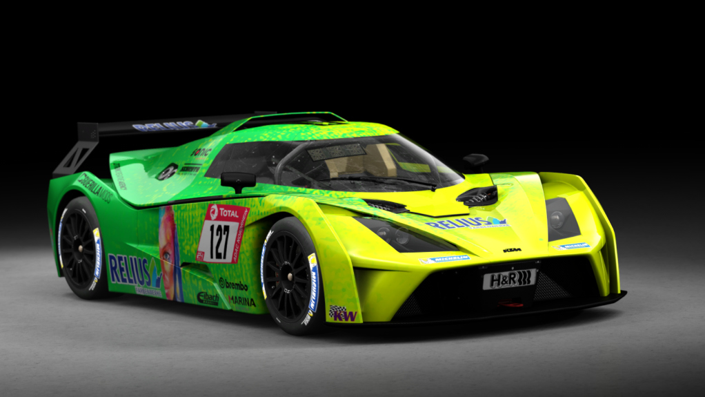 KTM X-BOW GT4, skin gt4_n24h_relius_motorsport_127