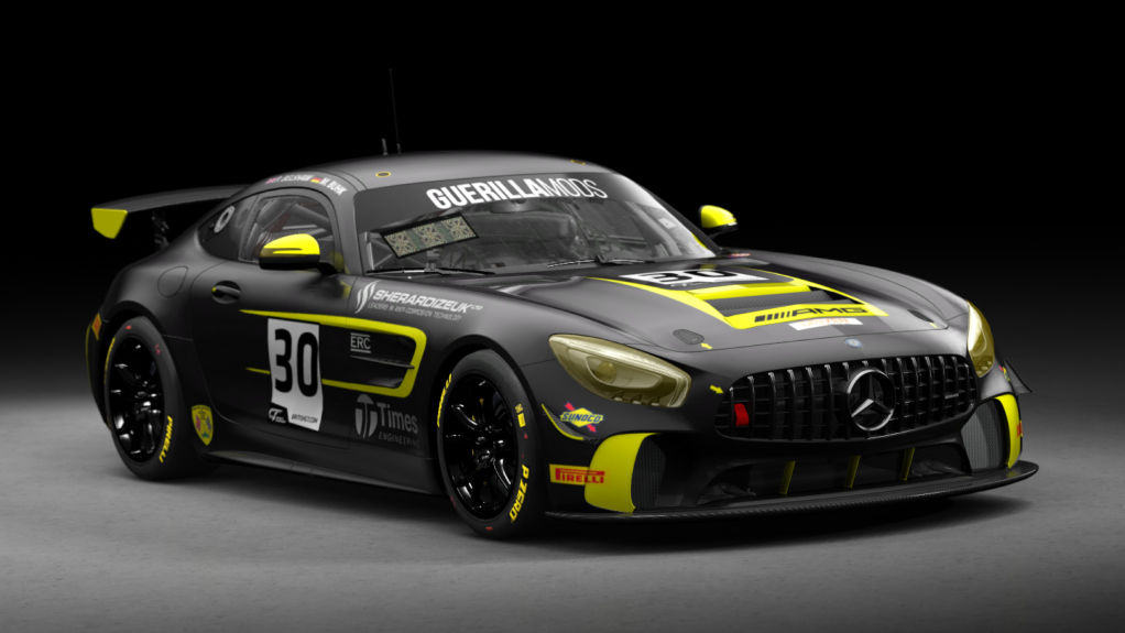 Mercedes AMG GT4, skin british_gt_championship_2019_ERC_30