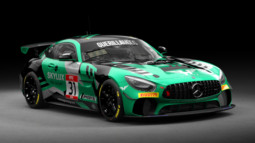 Mercedes AMG GT4, skin gt4_european_series_selleslagh_31