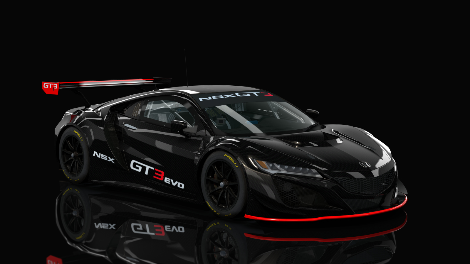 Honda NSX GT3 ACC, skin promo