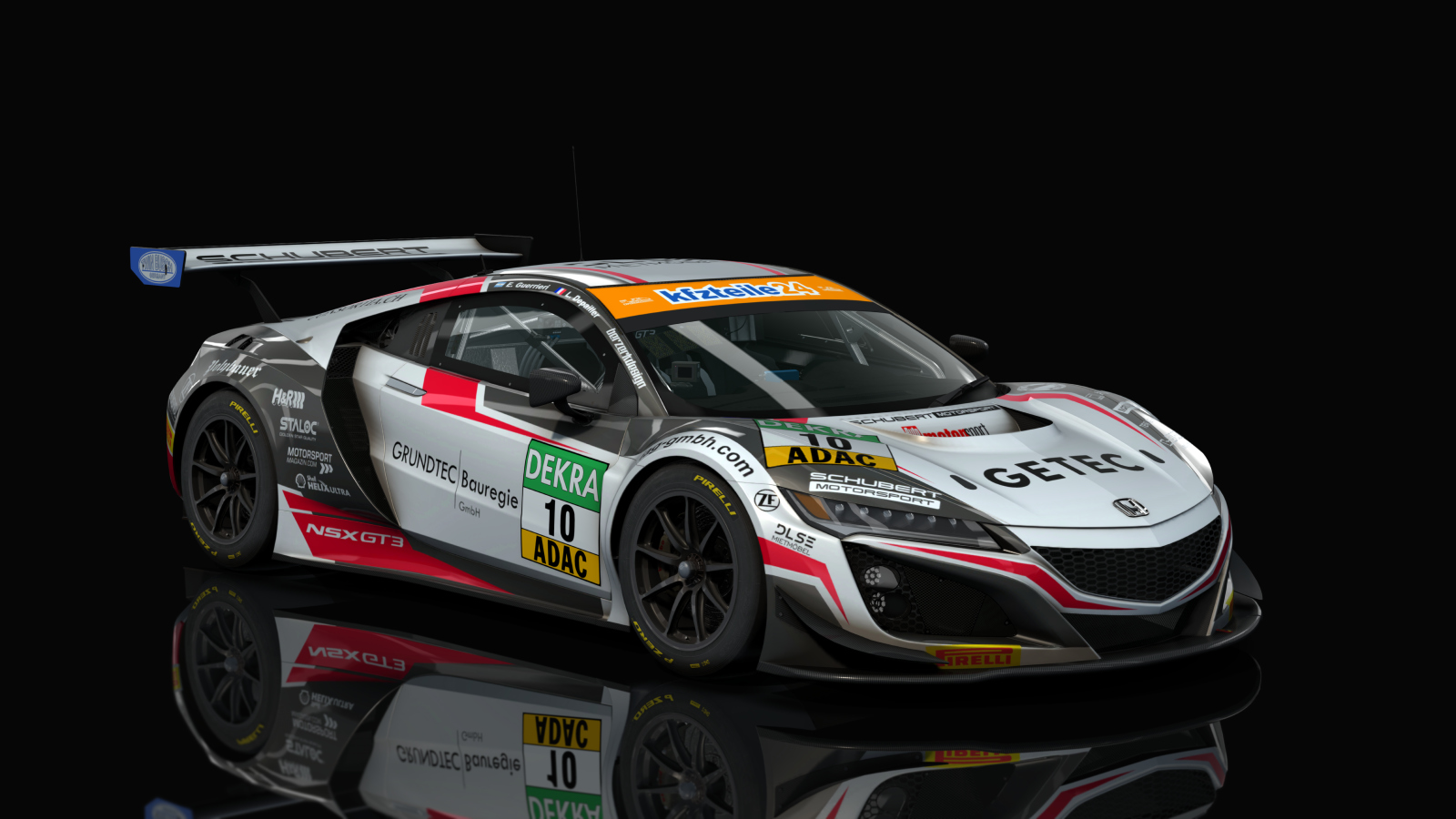 Honda NSX GT3 ACC Endurance, skin ADAC_2018_Schubert_10