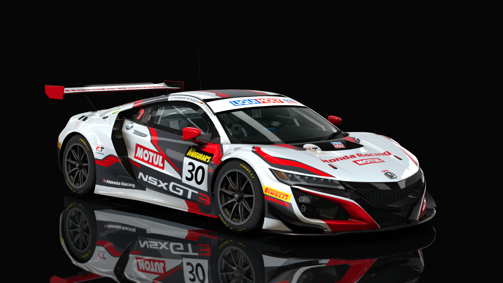 Honda NSX GT3 ACC Endurance, skin honda_racing_team_bathurst2020