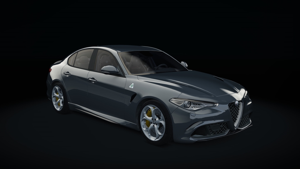 Alfa Romeo Giulia Quadrifoglio, skin 04_Grigio_Vesuvio