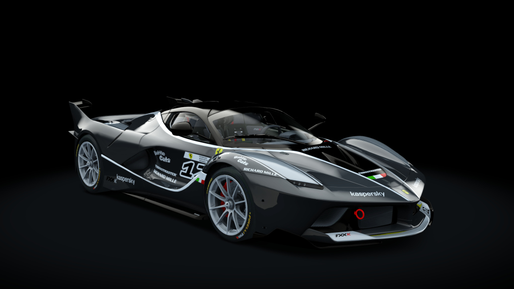 Ferrari FXX K, skin fes_2021_12_grey