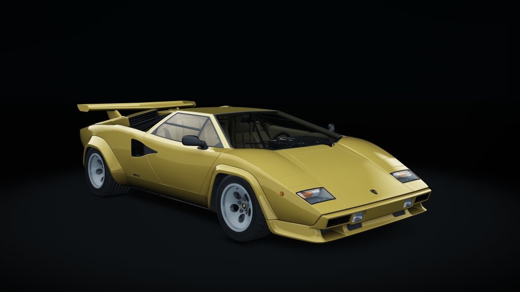 Lamborghini Countach, skin 0_oro_sahara_metal