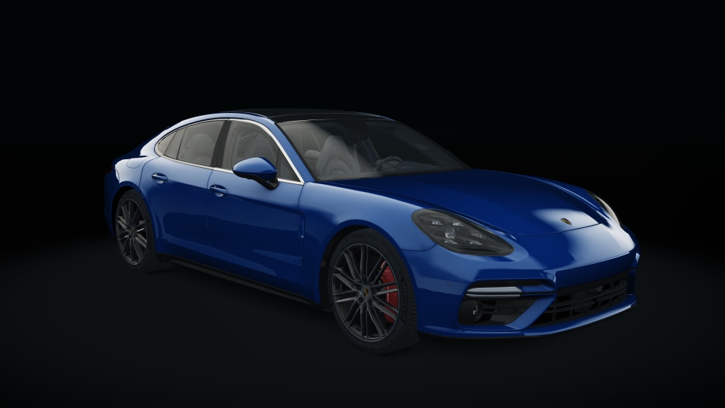 Porsche Panamera Turbo, skin 00_sapphire_blue_metallic