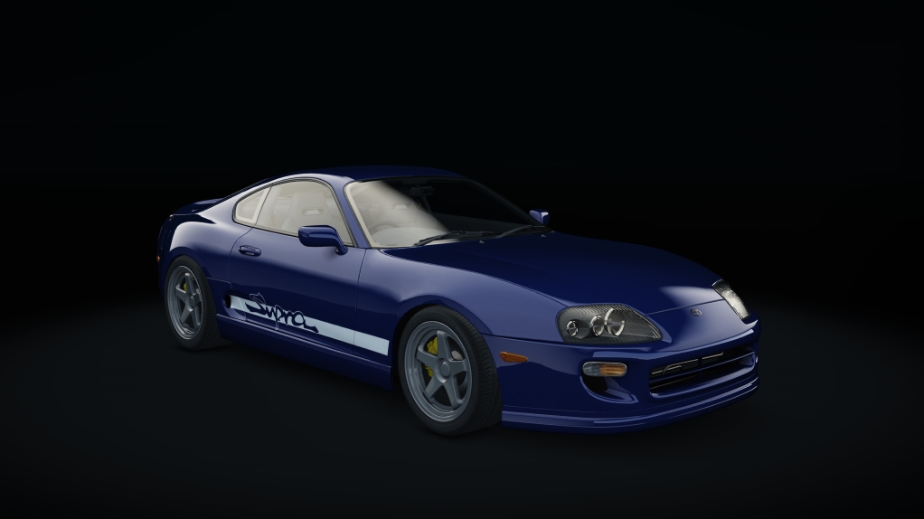 Toyota Supra MKIV Drift, skin 02_blue