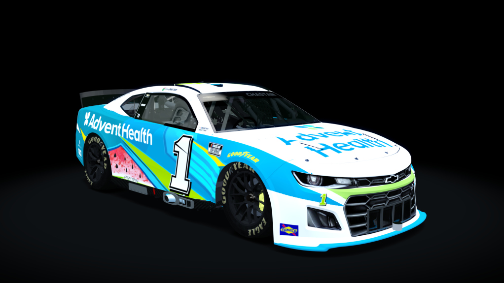 NEXT GEN CAMARO 2022, skin 1_adventhealth