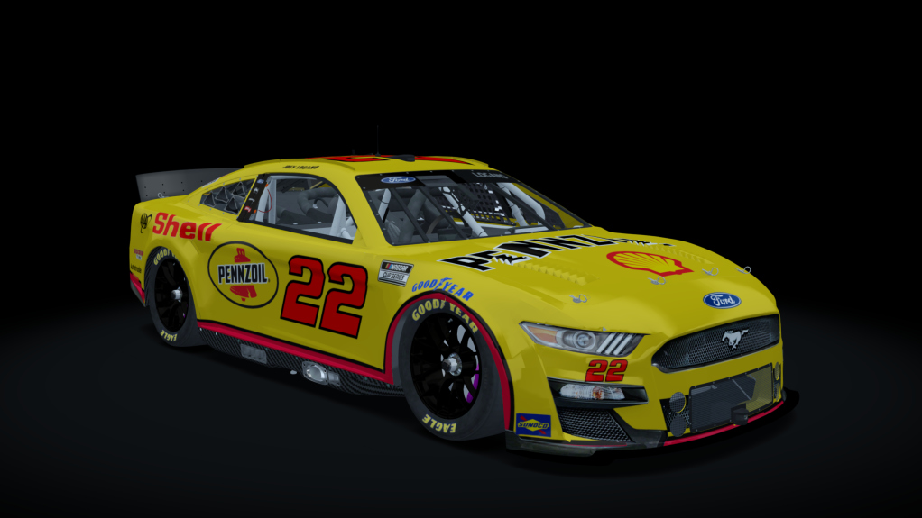 NEXT GEN MUSTANG 2022, skin 22_shell pennzoil