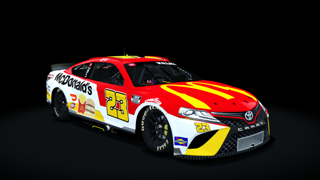 NEXT GEN TOYOTA 2022, skin 23_mcdonalds