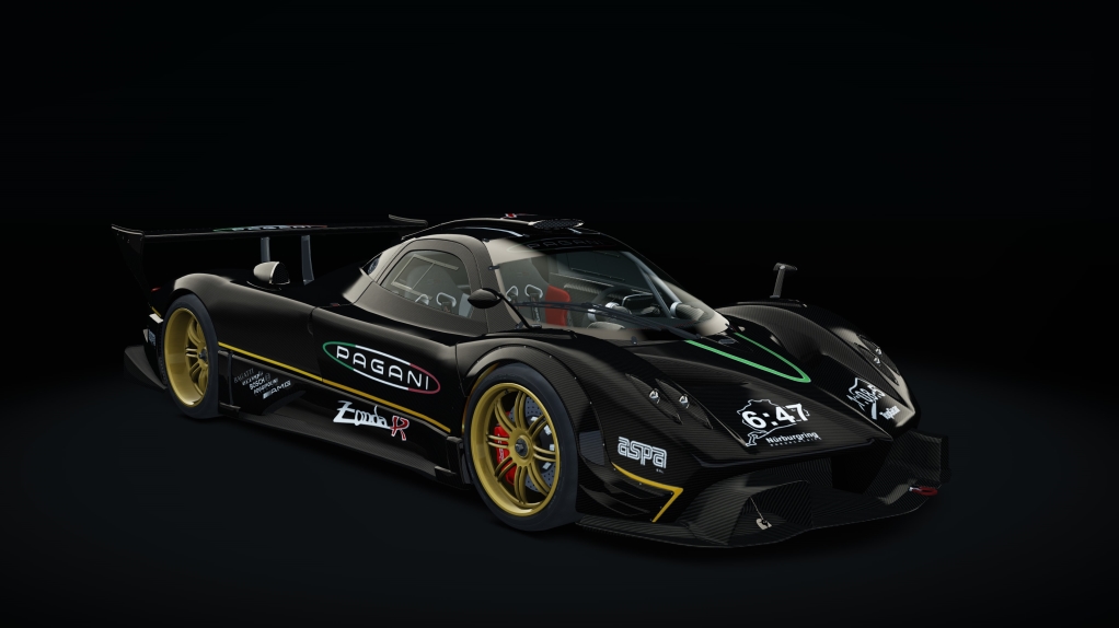 Pagani Zonda R, skin 01_world_record