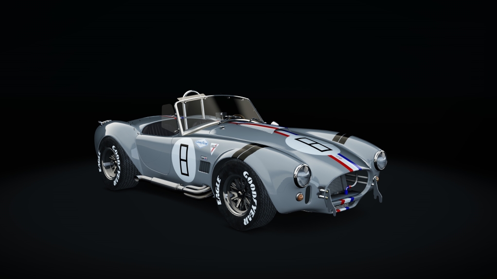 Shelby Cobra 427 S/C, skin silver_8