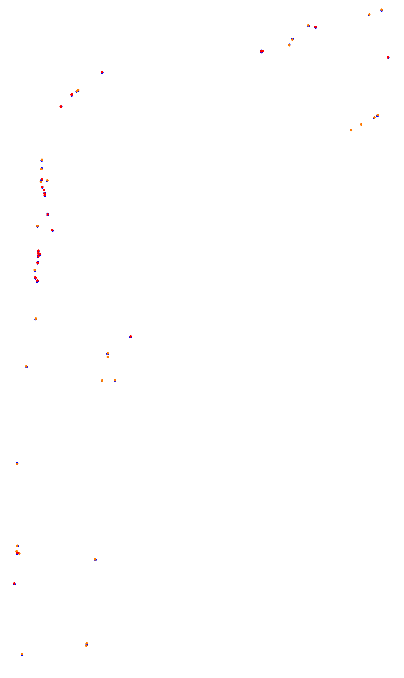 Monza collisions