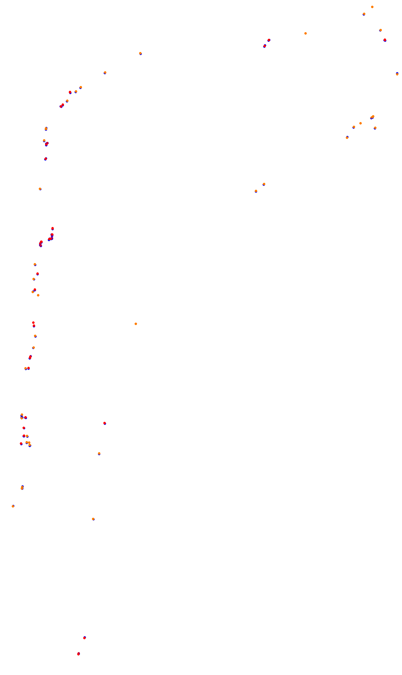 Monza collisions