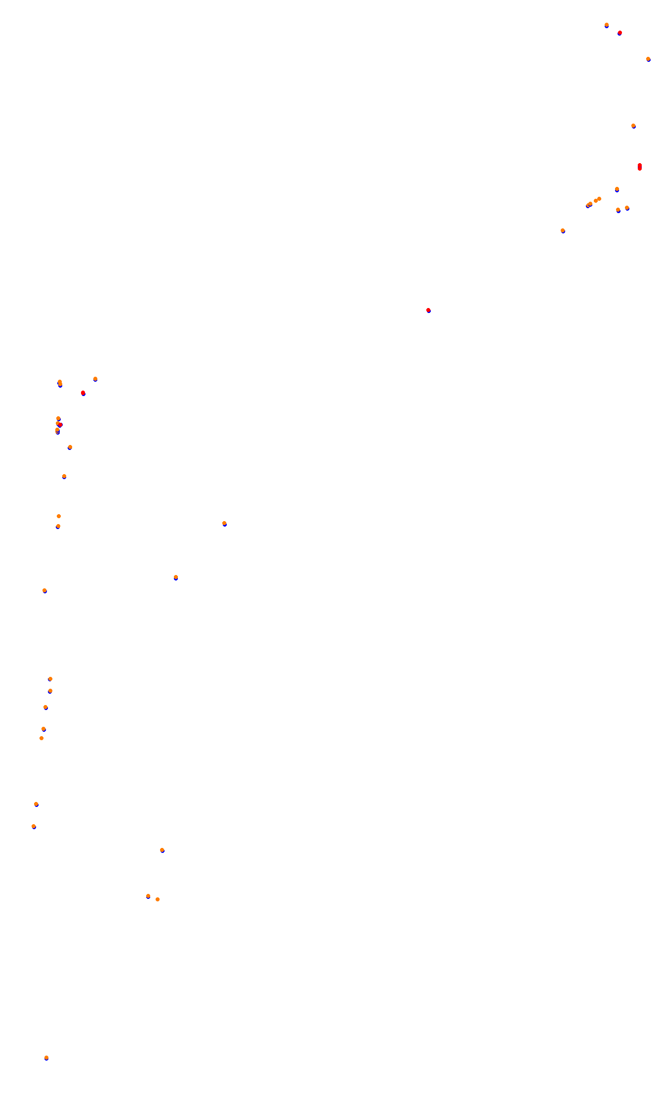 Monza collisions